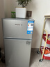 华宝小冰箱小型家用出租房用冷藏冷冻两用一级能效节能省电迷你宿舍寝室办公室二门电冰箱 【一级能效】68L银色【全国联保】 实拍图