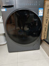 海尔滚筒洗衣机全自动10kg 新品 537超薄平嵌 蓝盾除菌 525大筒径 商场同款 20年防生锈XQG100-L58A1 实拍图