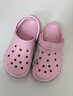 CROCS卡骆驰贝雅卡骆班洞洞鞋轻便耐磨拖鞋一脚蹬休闲鞋|205089 芭蕾粉/糖果粉-6TG 36 /37(220mm) 实拍图