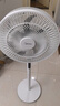 美的（Midea）【闪拆系列】一键闪电拆装直流变频家用语音电风扇一级能效轻音落地扇大风力卧室立式电扇SDJ30BC 实拍图