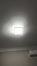 惠普精工led卧室吸顶灯三防灯超薄简约儿童书房餐厅阳台过道灯具37CM白光 实拍图