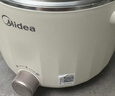 美的（Midea）电煮锅 电热锅 小电锅 宿舍小锅 学生寝室一体泡面小火锅多功能锅 1.7L 电煮锅小型1-2人 XZE1612 实拍图