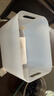 MUJI 聚丙烯化妆盒  桌面收纳盒 梳妆台收纳 半透明 150*220*169mm 实拍图