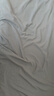 京东京造 悦柔床单单件 120g加厚耐用 A类磨毛床罩 150x210cm 科技灰 实拍图