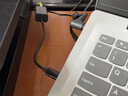 毕亚兹Type-C百兆有线网卡 USB-C转RJ45网口转换器网线转接头 适用苹果17笔记本电脑扩展手机直播转接头 实拍图