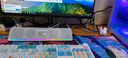 COLORFIRE七彩虹电脑音响音箱家用桌面超重低音炮台式机笔记本网课长条蓝牙收款音箱45°仰角设计CL100 白色 实拍图