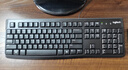 罗技（Logitech）MK120 键鼠套装 有线键鼠套装 办公键鼠套装 电脑键盘 USB即插即用 全尺寸 黑色 实拍图