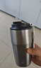 京东京造保温杯 咖啡杯男女便携随行水杯实用杯子 银灰色360ml 实拍图