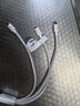 能适数据线三合一充电线6A快充100W充电器线适用苹果Type-C一拖三头iPhone14/13华为荣耀小米2米白 晒单实拍图