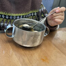 COOKSS宝宝吃饭专用碗辅食碗1-3岁以上儿童碗316不锈钢食品级辅食勺套装 实拍图