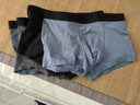 京东京造26新首次免洗10A抑菌男士内裤棉平角内裤男生四角短裤衩4条装 2XL 实拍图