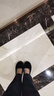 意迪森老北京布鞋女平底防滑酒店工作鞋服务员饭店宾馆礼仪舞蹈 黑色 37 实拍图