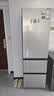 海尔（Haier）「真省电」310L三门冰箱抗菌净味一级能效风冷无霜BCD-310WGHD3E7WV(银)国家补贴 实拍图