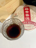 御举茗普洱熟茶 老班章普洱茶熟茶叶礼盒送礼 云南熟普洱茶饼自己喝 【特色糯香】糯香普洱熟茶 357g*1 饼 实拍图