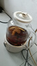 OIDIRE（偶点）全玻璃养生壶 花茶壶无胶水煮茶壶 煮茶器办公室恒温养生壶烧水壶电热水壶炖煮智能保温 1L ODI-HC01花茶养生壶【不带滤网】 实拍图