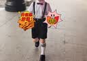 GOKU男童礼服套装幼儿园演出服背带裤夏季小主持人儿童西装毕业服花童 黑色裤子+衬衫+背带+领结 130 建议体重40-47斤 实拍图