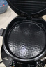 美的（Midea）电饼铛 小钢炮0涂层316L不锈钢电饼档 家庭用40mm超深双面加热 煎饼锅烤肉锅烙饼锅早餐机电煎锅s1 实拍图