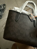 蔻驰（COACH）【品牌直供】奢侈品女包CITY牛皮革托特包黑CW032 送女友七夕礼物 实拍图
