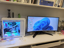 联想（Lenovo）拯救者34英寸WQHD原生180Hz 1500R带鱼屏 1ms 内置音响 旋转升降 暗区突围电竞游戏显示器R34w-30 实拍图