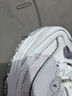 斯凯奇（Skechers）女鞋夏季小白鞋蕾丝休闲运动熊猫鞋黑色增高厚底老爹鞋 白色/WHT 38 尺码偏大，建议选小半码 实拍图