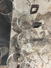 TEAHUE茶杯玻璃水杯家用套装凉水泡绿茶杯子加厚耐高温杯具家庭待客整套 实拍图