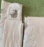 冰雪木棉儿童舞蹈袜女童胖童加肥加大春夏季薄款白色弹力打底连裤袜 白2 实拍图