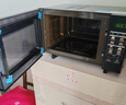 格兰仕（Galanz）变频微波炉烤箱一体机光波炉900瓦大功率速热家用23L大容量平板易清洁省电一级能效智能菜单烧烤 2026新升级彩膜BM1(S2) 实拍图