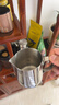 CLITON咖啡拉花杯鹰嘴意式拉花缸 304不锈钢打奶泡杯带刻度打奶缸350ml  实拍图