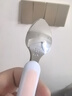 婧麒（JOYNCLEON）宝宝锯齿双头刮泥勺辅食餐具儿童水果挖刮泥勺 蓝 JYP127443饭盒 实拍图