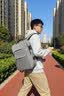 回力电脑包商务双肩包大容量通勤出差背包轻便17.3英寸笔记本行李背包 实拍图