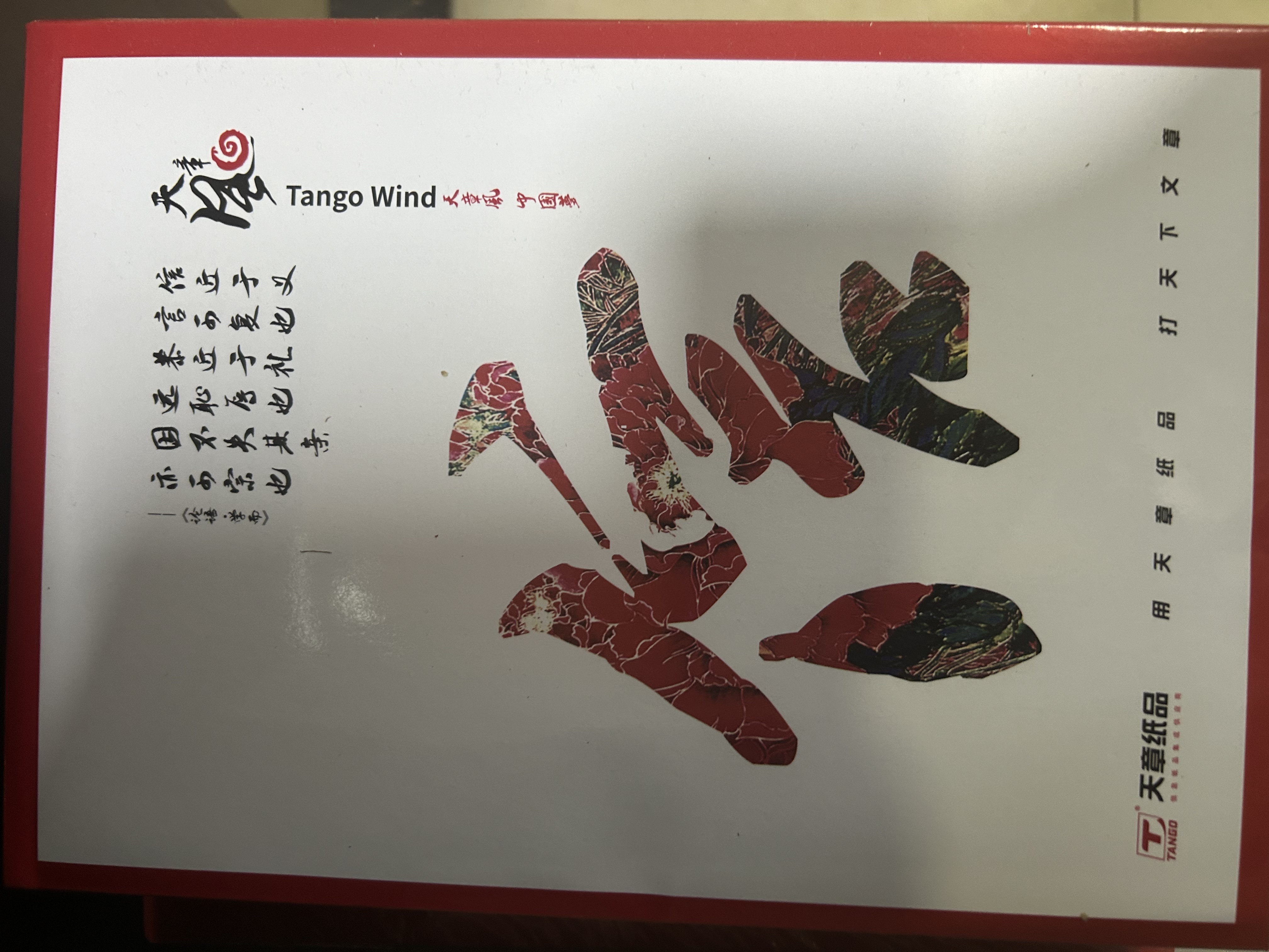 天章 （TANGO）天章风A4纸打印纸 70g 500张*8包【可靠品质】双面打印复印纸 顺滑畅打高性价比 整箱4000张 实拍图