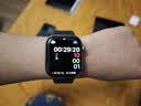 Apple/苹果 Watch S11 智能手表GPS+蜂窝款46毫米深空灰色铝金属表壳黑色运动型表带M/L MFDE4CH/B 实拍图