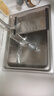 华帝（VATTI）普通厨房水槽S1大单槽拉丝304不锈钢洗菜盆洗碗盆一体成型含龙头 实拍图