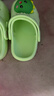 牧童儿童拖鞋夏男宝宝洞洞鞋软底女童卡通洗澡婴幼儿家居鞋奶龙绿150 实拍图