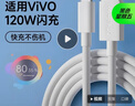 能适 适用vivo/iqoo充电线120W快充数据线neo9/8/7/6爱酷66W车载双引擎usb车载快充2米 实拍图