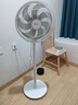 美的（Midea）【品质推荐】七叶轻音柔风电风扇/家用省电落地扇/台式电扇/广角摇头节能宿舍小型风扇 SAE35CA 实拍图