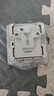 西门子（SIEMENS）开关插座 嵌入式插座 冰箱内嵌式插座 10A五孔隐藏式插座 深灰银 实拍图