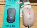 罗技（Logitech）M221轻音鼠标 无线鼠标 办公鼠标 对称鼠标 带无线微型接收器 茱萸粉 实拍图