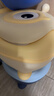 世纪宝贝（babyhood）大眼仔座便器 儿童小马桶坐便器 男女宝宝便携小便盆 PU软垫107蓝 实拍图