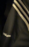 adidas休闲舒适三条纹立领夹克外套男装秋季阿迪达斯官方轻运动   黑色/白（推荐选大一码）   S 实拍图