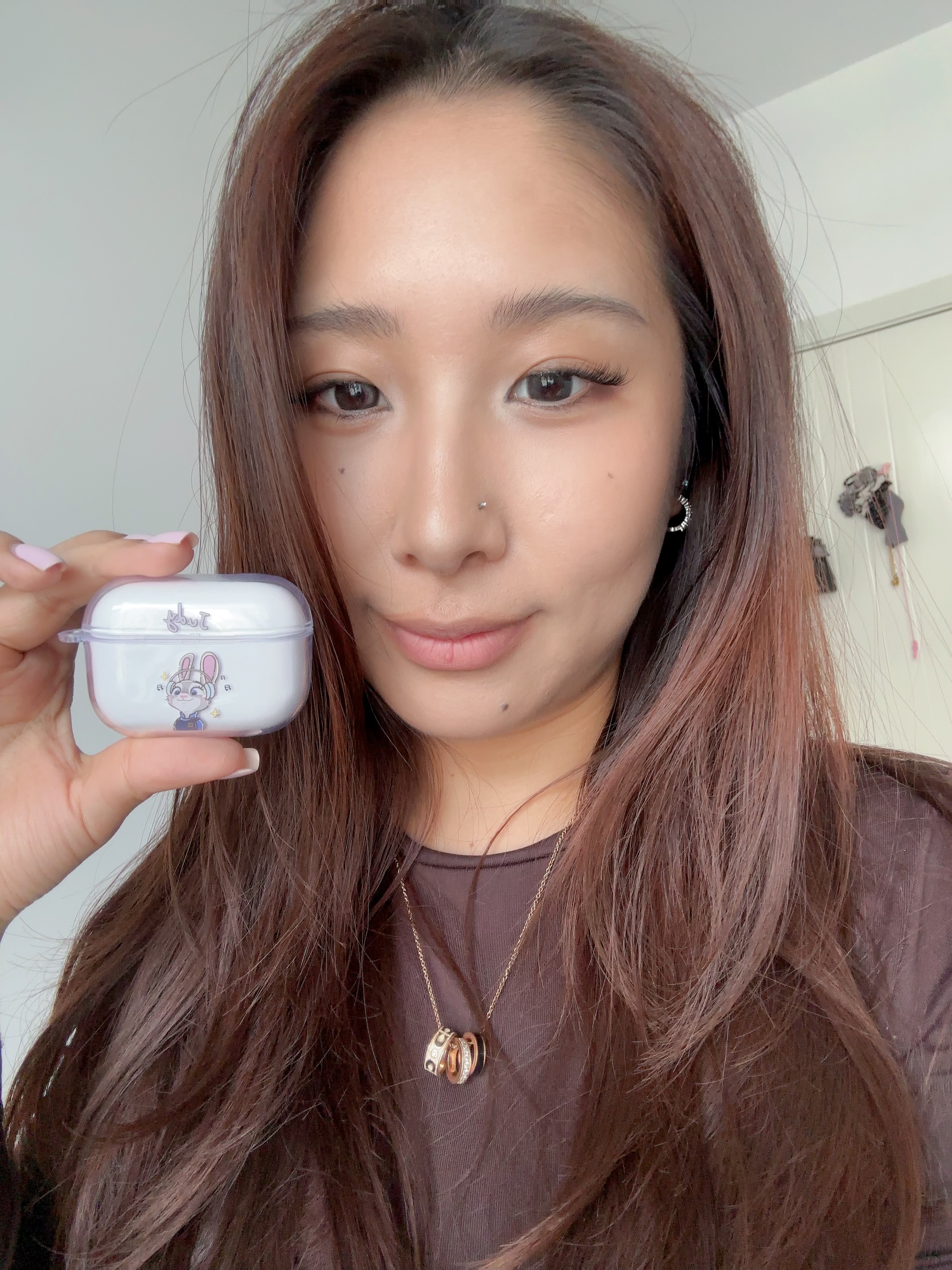 迪士尼（Disney）新款疯狂动物城AirPodsPro3代苹果无线蓝牙耳机保护套卡通听歌朱迪尼克第三代适用情侣款透明软壳 【透明耳机套】朱迪2-38Y AirPods PRO(第二代) 实拍图