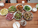 onlycook316不锈钢配菜盘碟 食品级餐碟子 家用烧烤圆盘 餐盘餐具 22cm 实拍图