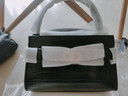 CHARLES&KEITH鳄鱼纹凯莉包手提斜挎婚包包女包生日礼物CK2-50270880-1 Black黑色 S 实拍图