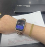 Apple/苹果 Watch S11 智能手表GPS+蜂窝款46毫米玫瑰金色铝金属表壳淡桃粉色运动型表带S/M MFDG4CH/B 实拍图