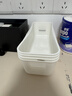 【限时特惠】卫浴化妆品架收纳架抽屉分隔整理架长方形杂物盒 收纳盒2个 21.5×9×6cm 实拍图