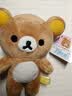 SAN-X日本正品 rilakkuma 轻松熊玩偶基础款肥宅熊哥熊妹ss挂件礼物 熊哥ss挂件(约13cm) 支持鉴定，假一罚十，现货当天发， 实拍图