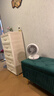 夏普 （SHARP）电风扇空气循环扇家用台扇低噪电风扇摇头涡轮对流大风力办公室宿舍桌面风扇节能小风扇 【遥控款】抗菌扇叶+净化除菌+香薰驱蚊 实拍图