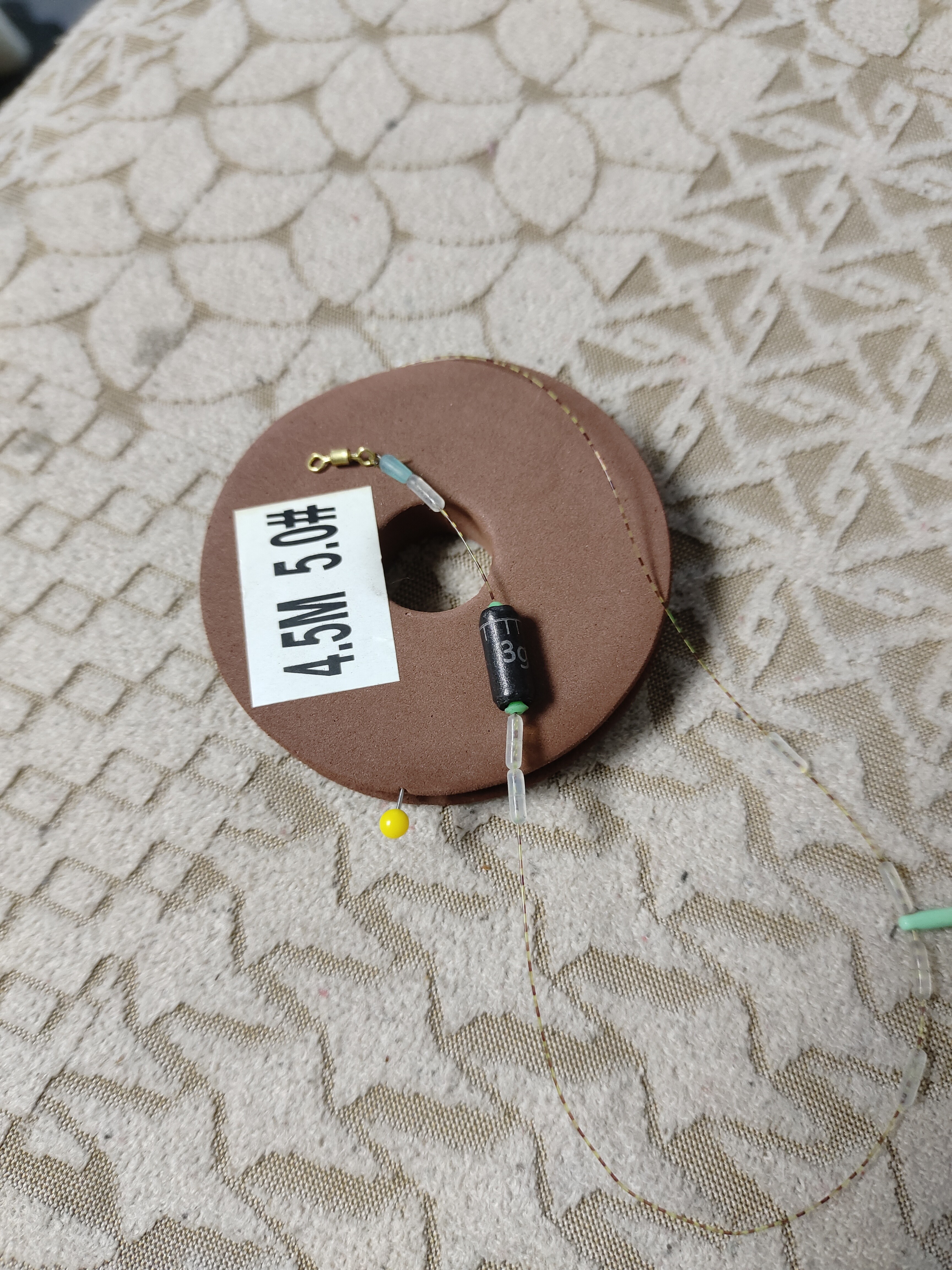 新款进口钓鱼线主线绑好的鱼线组套装全套台钓成品正品超强拉力 4.5米丨1卷【八字环款】 5.0号 实拍图