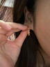 老凤祥四叶草黄金耳钉耳环女新款耳坠耳钩生日礼物送女朋友告白浪漫 （今日/次日达）足金四叶草耳环*赠品牌礼盒 约1.3g 实拍图