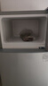 华宝小冰箱小型家用出租房用冷藏冷冻两用一级能效节能省电迷你宿舍寝室办公室二门电冰箱 【一级能效】86L银色【全国联保】 实拍图